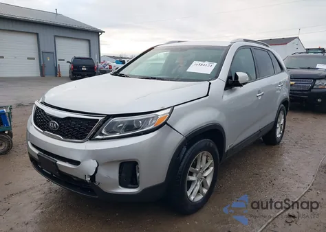 2014 Kia Sorento Lx V6 из США, поврежденный, VIN 5XYKTDA70EG503953